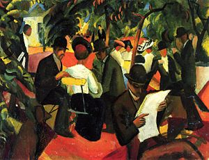 Gartenrestaurant (August Macke)