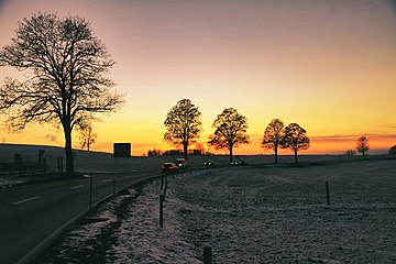 Pendler im Sensebezirk fahren in den Feierabend