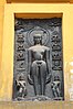 Statue of Jain Tirthankar on the wall