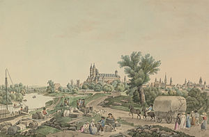 Ansicht von Speyer aus dem Jahre 1798