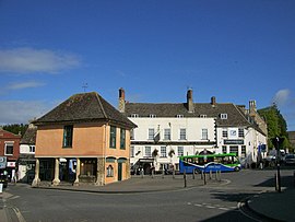 Faringdon – Ortszentrum mit Old Town Hall