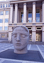 "Justice" by Diana Moore, Federal court house, Newark, New Jersey, USA