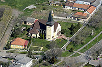 Aerial view of Püspökladány