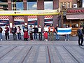 Protests of Russians in Yerevan against the war in Ukraine on 17 April 2022