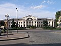 Railway station building