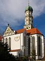 Ehemalige Benediktiner-Stiftskirche, jetzt katholische Stadtpfarrkirche St. Ulrich und Afra