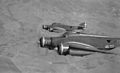 SM.79 der 193ª Squadriglia Bombardamento Terrestre im Formationsflug