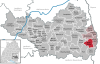 Lage der Gemeinde Berkheim im Landkreis Biberach