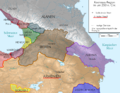 Kingdom of Armenia (antiquity) (331 BC-428 AD) in 250 AD.