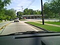 Picture of Georgia State Route 81 south in Oxford, Georgia in May 2009.