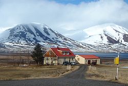 Skyline of Dalvíkurbyggð