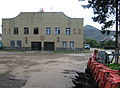 Die ehemalige evangelische Kirche von Katharinenfeld, heute eine Sporthalle