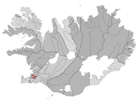 Location in Iceland