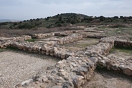 General layout of excavated ruin