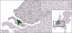 Location of Middelharnis