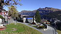 Endstation in Mürren (Strassenzugang Herbst 2015)