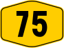 Federal Route 75 shield}}