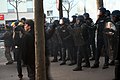 Anti-riot version of the SPECTRA helmet used by the Gendarmerie Mobile