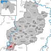 Lage der Gemeinde Marl im Landkreis Diepholz