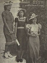 Thai costumes in 1941