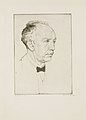 Richard Strauss, Emil Orlik çizimi, 1916