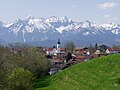 Rieden am Forggensee von Norden