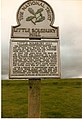 National Trust sign at Solsbury Hill, near Bath, UK