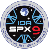 Emblemat SpaceX CRS-9