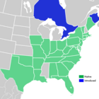 Symphyotrichum racemosum distribution map