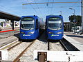 Streckenende im Bahnhof Aulnay-sous-Bois