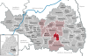 Lage der Gemeinde Ummendorf im Landkreis Biberach