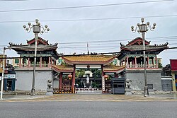 Main gate of Weishi County People's Government