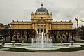 Art Pavilion as seen from King Tomislav Square