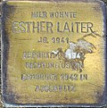 Braunschweig Wendenstraße 14–15 Stolperstein Esther Laiter