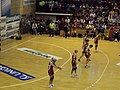 Oltchim Râmnicu Vâlcea, 18 aprilie 2010. De la stânga la dreapta: Adriana Nechita, Ionela Stanca, Steluța Luca, Valeria Beșe, Cristina Neagu și Iulia Pușcașu.