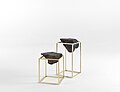 CTRLZAK for JCP Universe: Antivol side tables