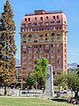 View north from Victory Square