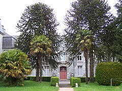 The entrance to the abbey