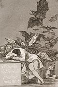 Francisco Goya, Mantık'ın Uykusu Canavarlar Üretir, 1797