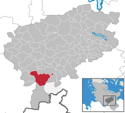 Vị trí của Henstedt-Ulzburg