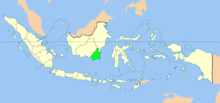 South Kalimantan province in Indonesia