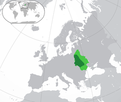Galiçya-Volhinya krallığı haritadaki konumu
