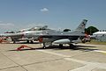 Türk Hava Kuvvetleri bünyesindeki bir F-16 Fighting Falcon savaş uçağı