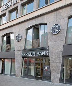 Stammhaus der Merkur Privatbank in München