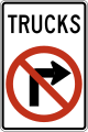 R3-1b No right turn for trucks