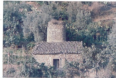 Mulino ad acqua in contrada Baruni