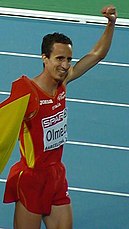 Bronzemedaillengewinner Manuel Olmedo