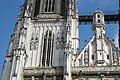 Massiver Giebelreiter des 15. Jahrhunderts (Eicheltürmchen am Regensburger Dom)