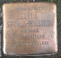 Stolperstein für Edith Speier-Holstein (Regentenstraße 19)