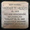 Stolperstein für Margarete Hilgers (Franzstraße 52)